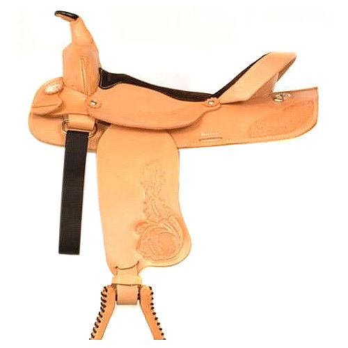 HH Saddlery Spot Oak Pleasure Saddle