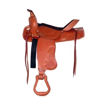 HH Saddlery Spot Oak String Trail Saddle