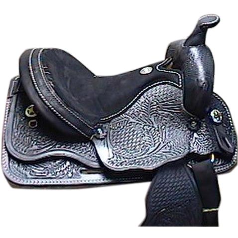 HH Saddlery Oak Tool Scallop Trail Saddle