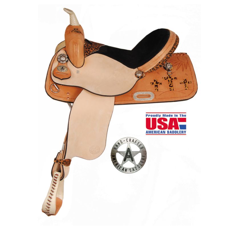 American Saddlery Jaguar Cross Barrel Saddle