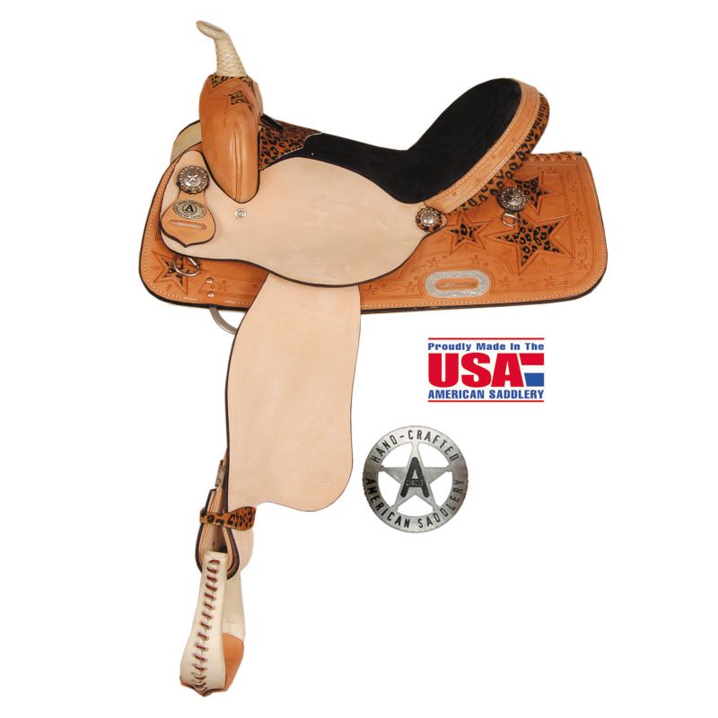 American Saddlery Jaquar Star Barrel Saddle