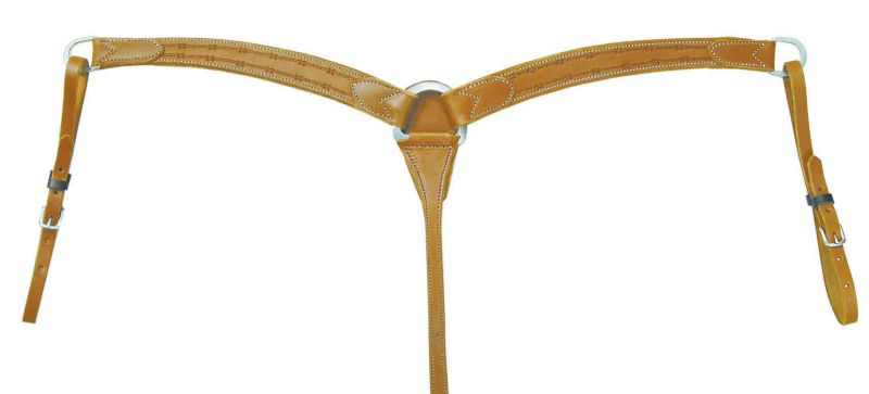 American Saddlery Barbwire Straight Breast Collar