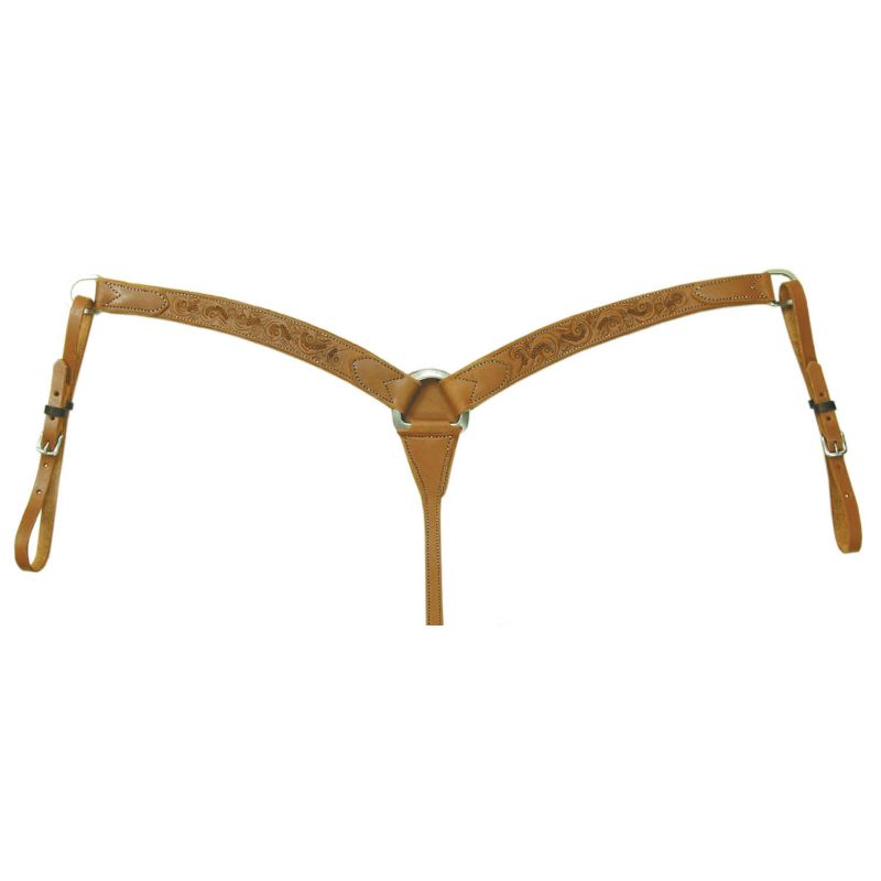American Saddlery Floral Sw Straight Breast Collar