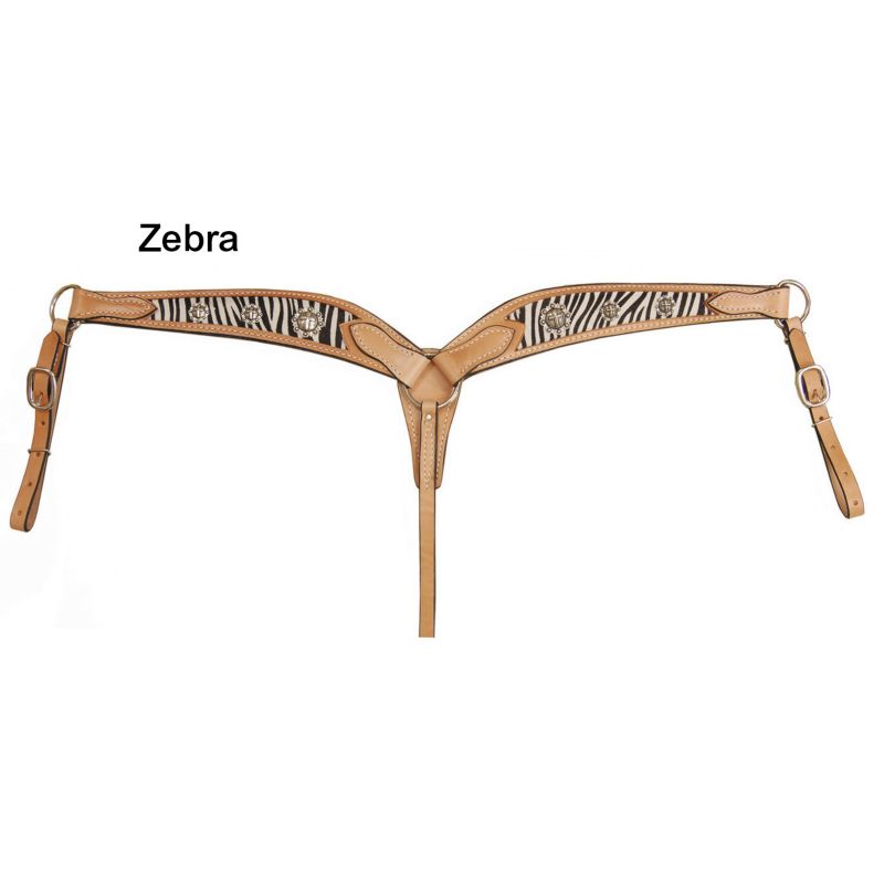 American Saddlery Cross Concho Breast Collar