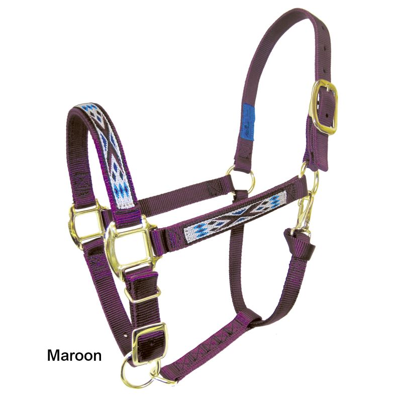 Fabrton Southwest Nylon Halter w/Snap
