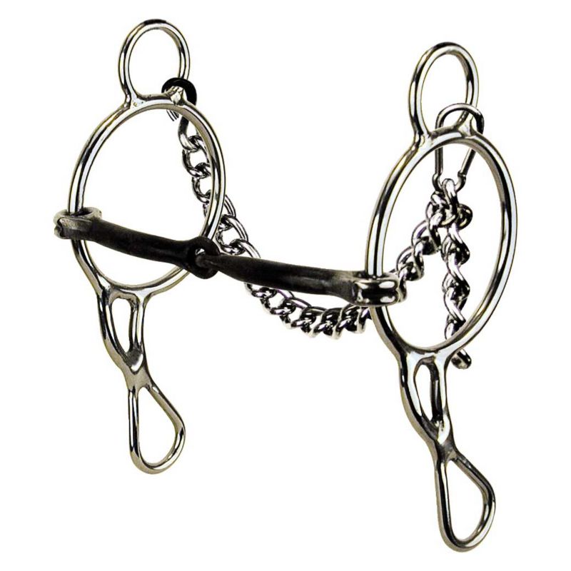 Reinsman Smooth Snaffle Wonder Gag Bit