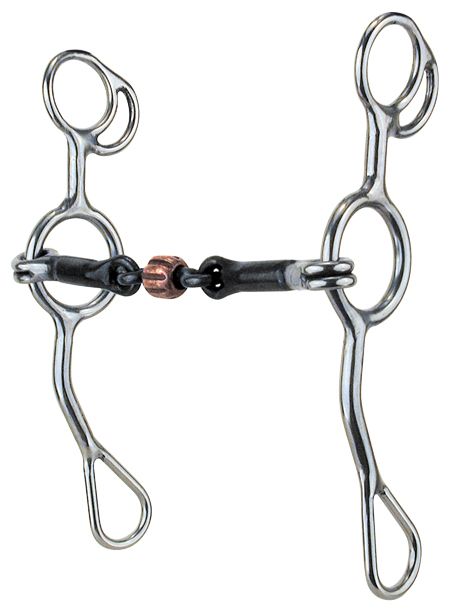 Reinsman Dogbone Roller Reining Gag Bit