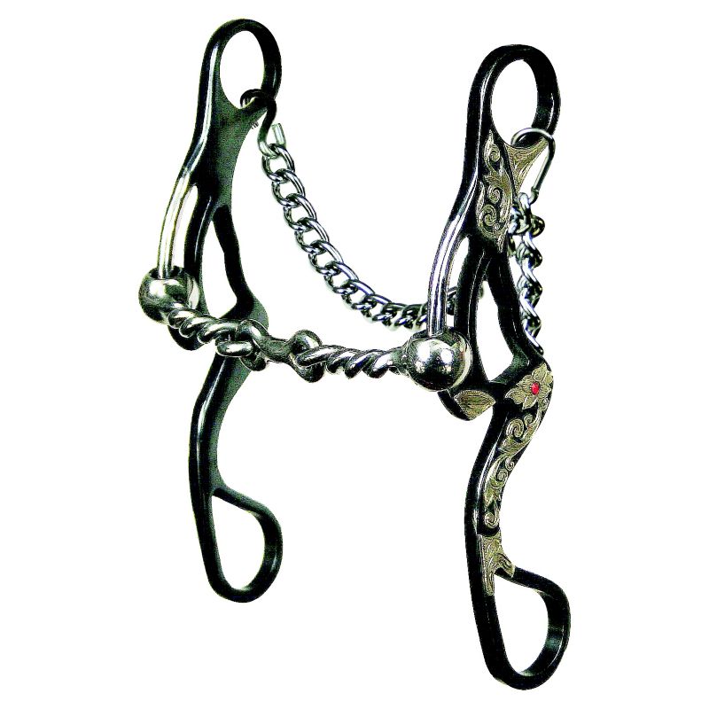 Molly Powell Twist Dogbone Seven Shank Gag Bit