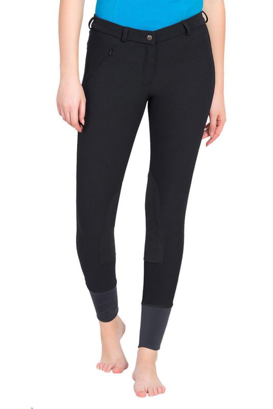 TuffRider Ladies Ribb Lowrise Breeches Black
