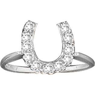 Kelly Herd Large Horseshoe Ring