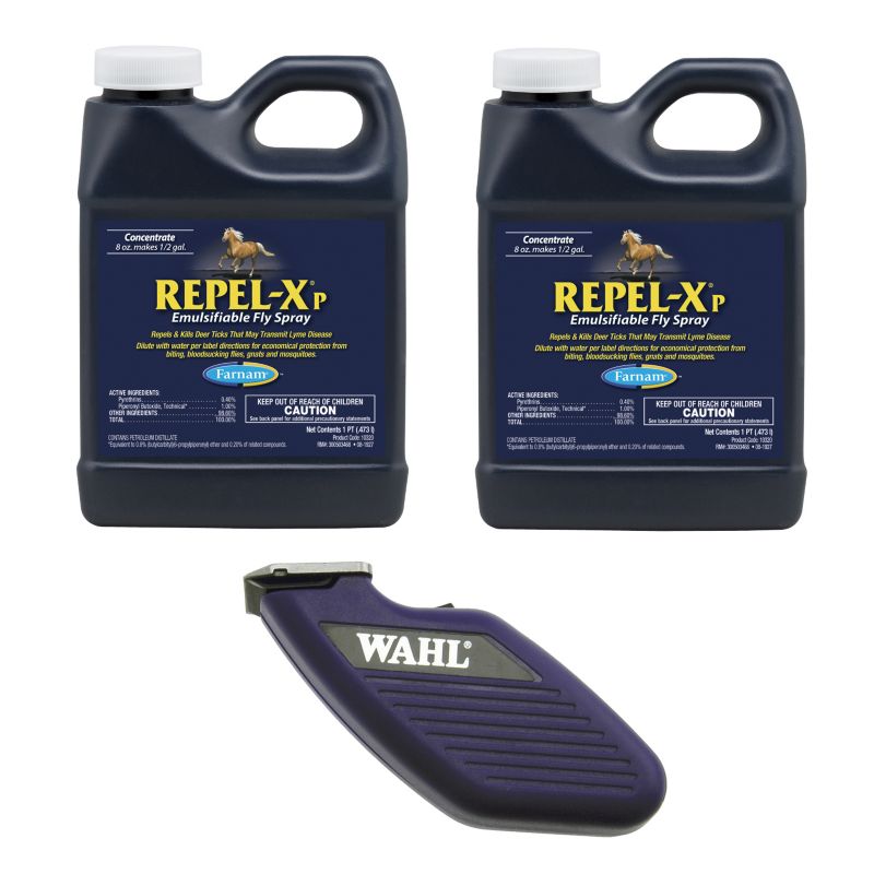 Buy 2 Repel-Xp gallons, get Wahl trimmer