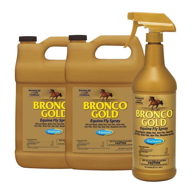 Farnam Bronco Gold, Buy 2 gal get 32oz spray FREE