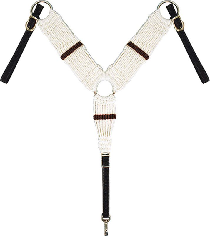 Mustang Wool Blend 29-Strand Roper Breast Collar