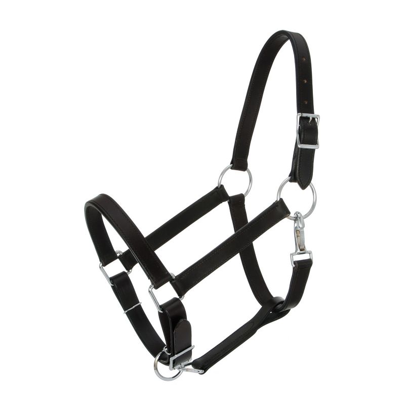 Tough-1 Leather Draft Halter