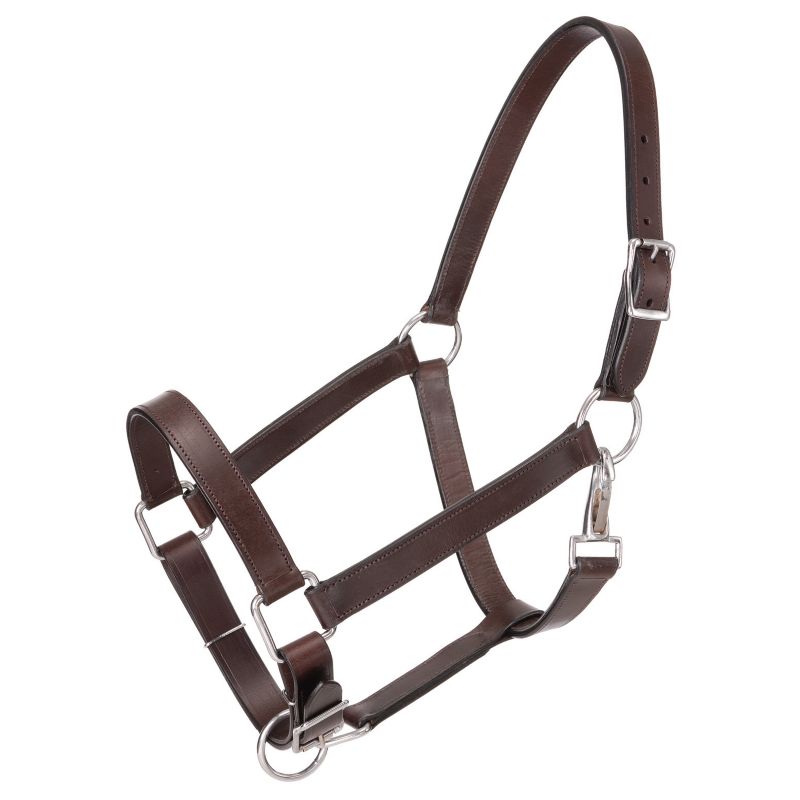 Tough-1 Leather Draft Halter