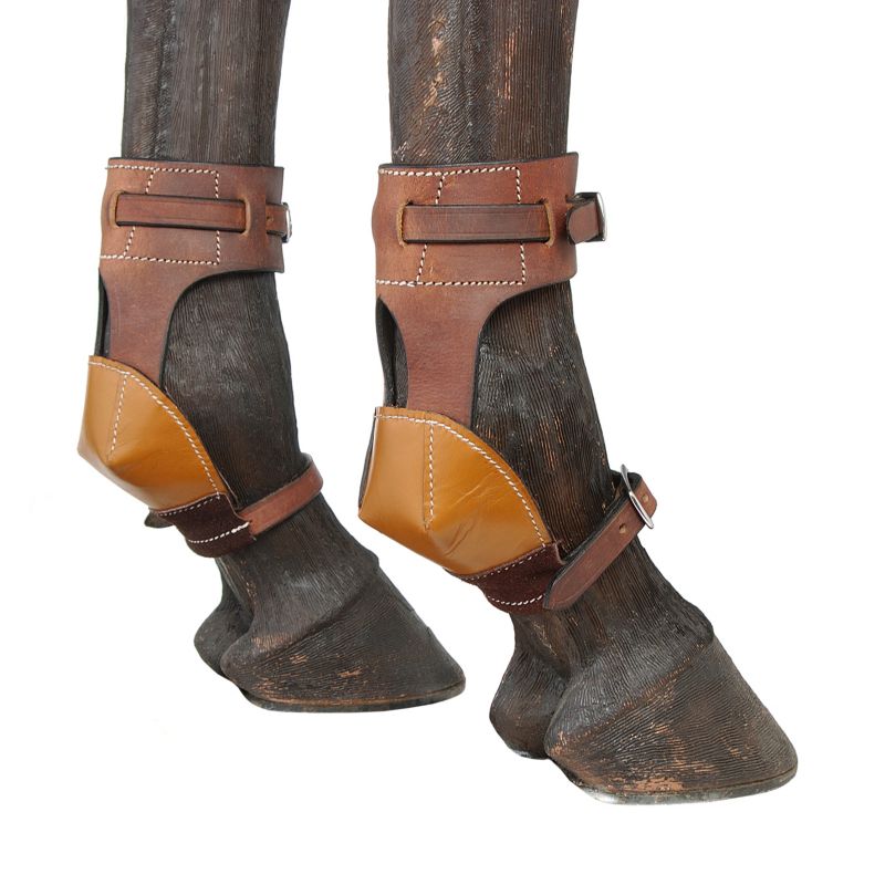 Tough-1 Leather Skid Boots