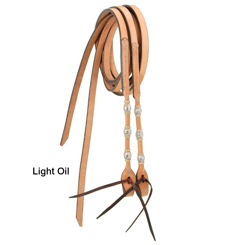 Royal King Silver Ferrule Split Reins