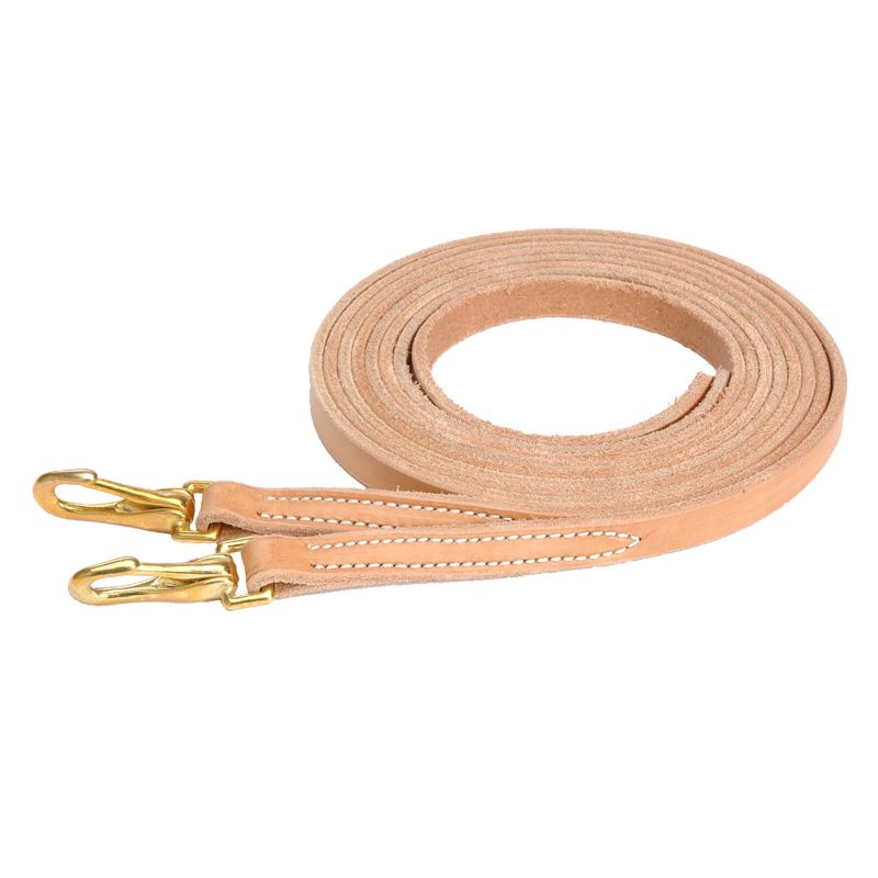 Royal King Harness Leather Quick Snap Split Reins