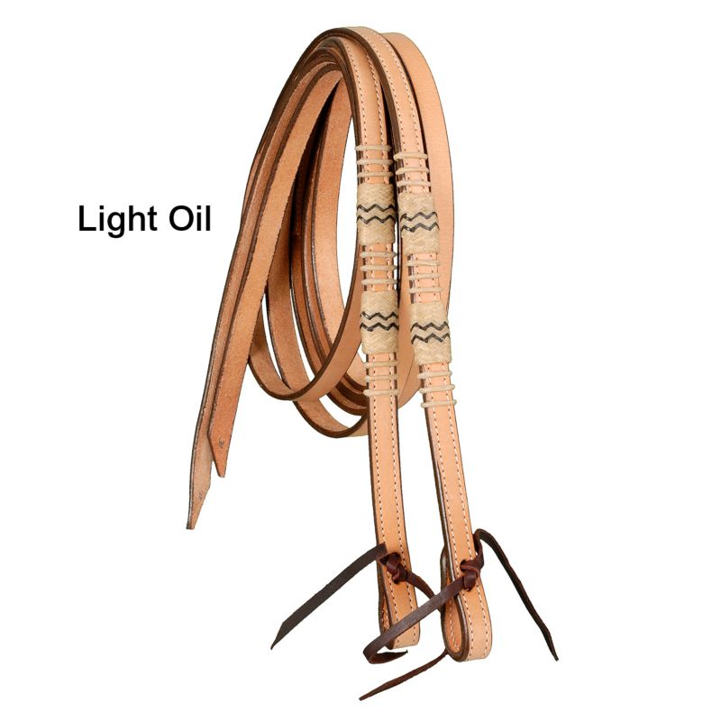 Royal King Rawhide Split Reins