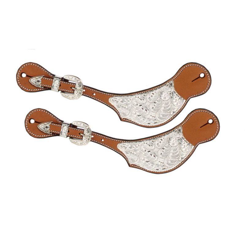 Silver Royal Silver Show Spur Straps