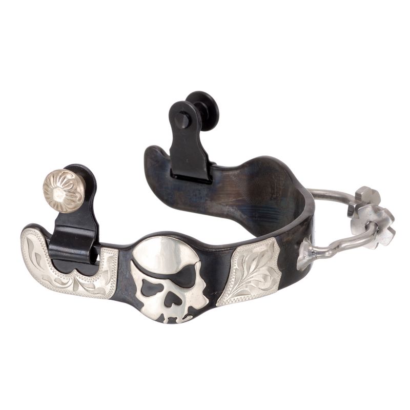 Royal King BS Silver Skull Bumper Spurs
