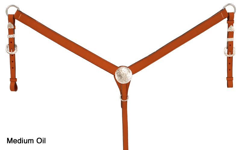 Silver Royal Show Breast Collar