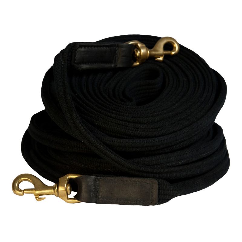 Walsh Harness Training Cotton Long Lines Hand Loop
