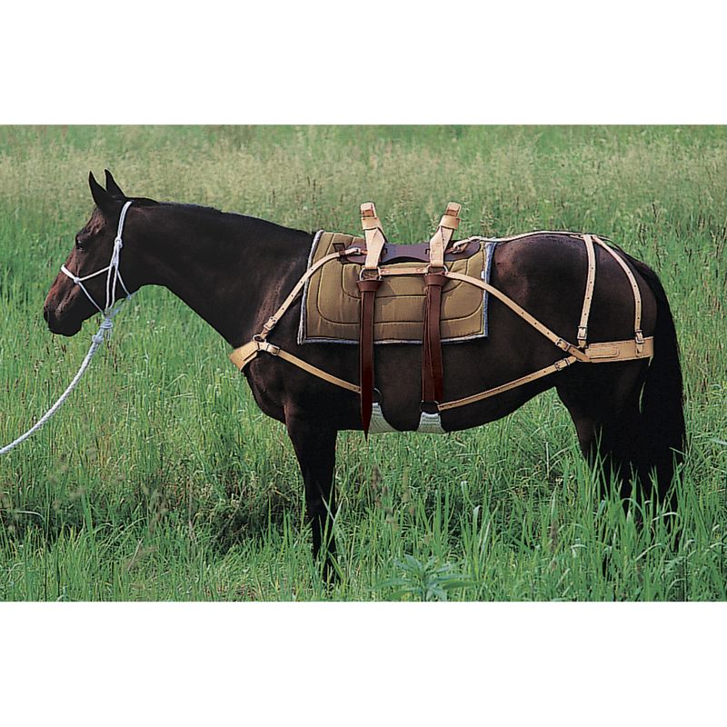 Weaver Deluxe Double Rigged Sawbuck Pack Saddle