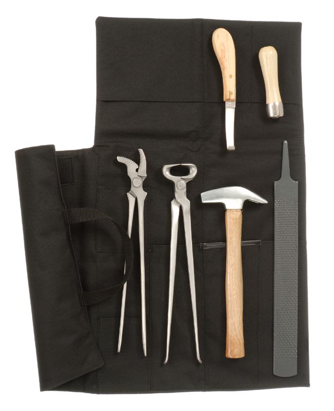 Professional Farrier Kit with bag 7 piece