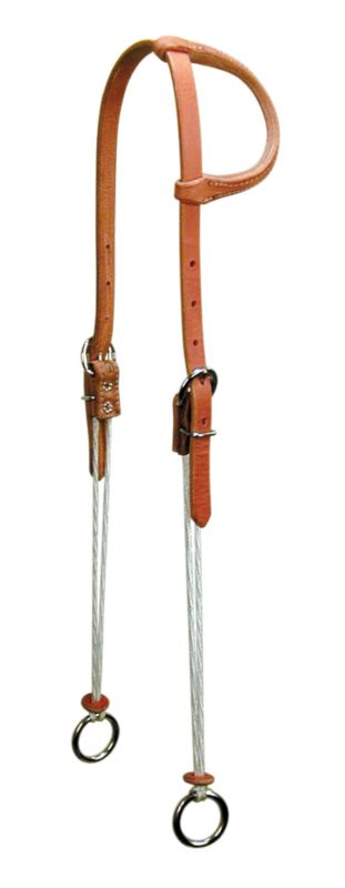 Reinsman Sliding Ear Rope Gag Headstall