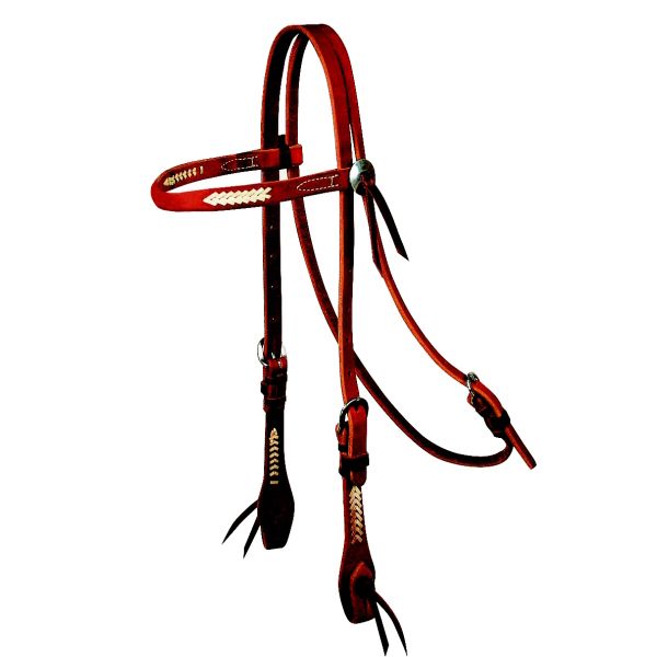 Reinsman Rawhide Laced Browband Headstall