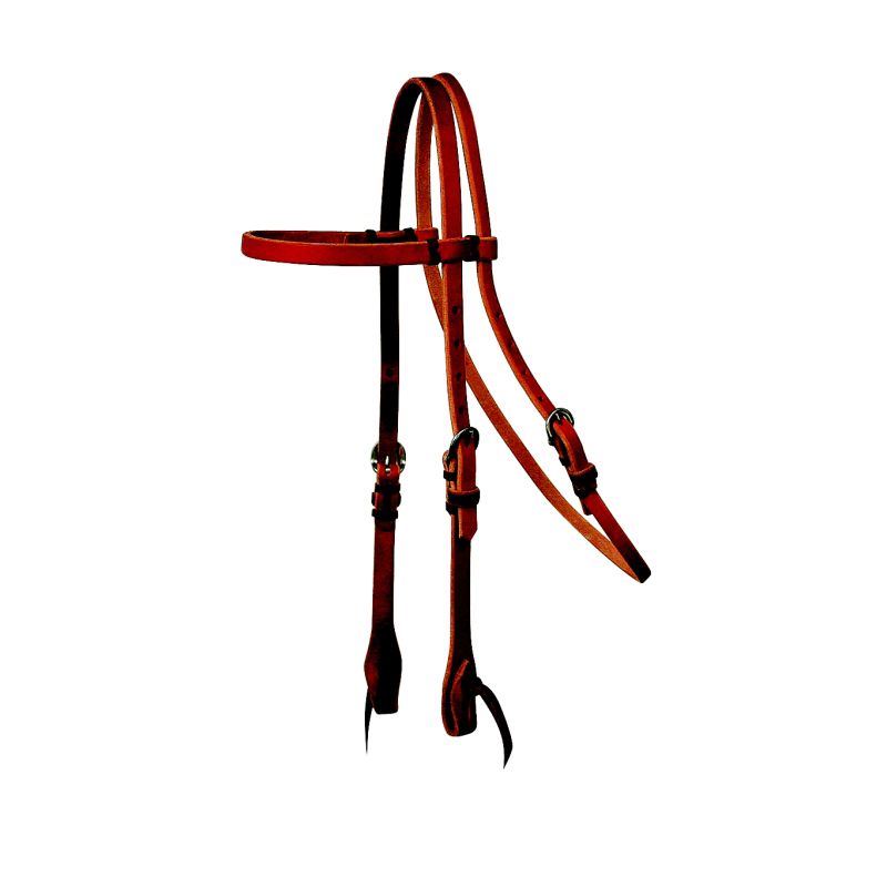 7136 Reinsman Tied and Twisted Browband Headstall sku 7136