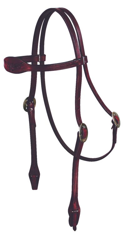 Reinsman Floral Embossed Headstall