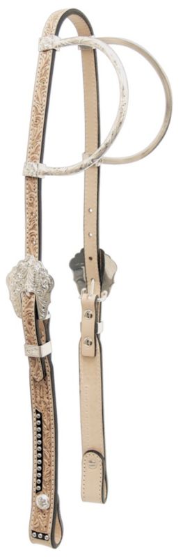 Tex Tan Creme de la Creme Double Ear Headstall
