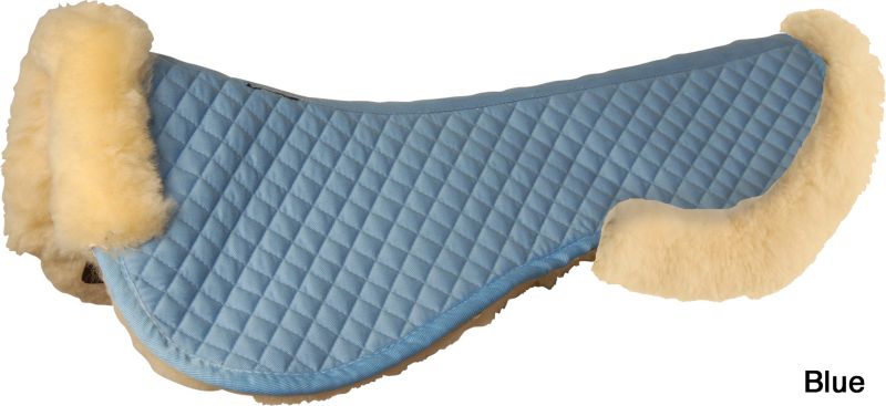 Roma Sheepskin Half Pad W/Full Rolled Edges
