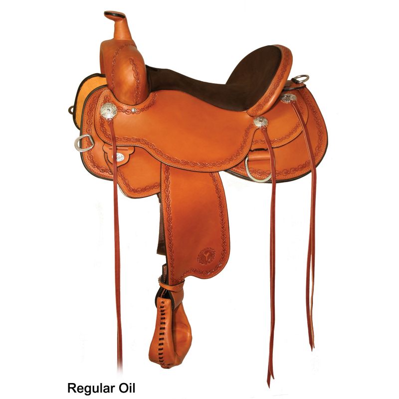 Circle Y Flex2 Alpine Trail Saddle Wide