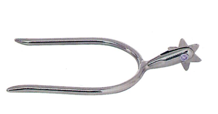 Circle Y Slip On Star Spurs