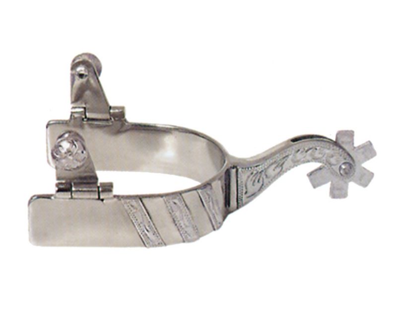 Circle Y Silver Western Show Spurs