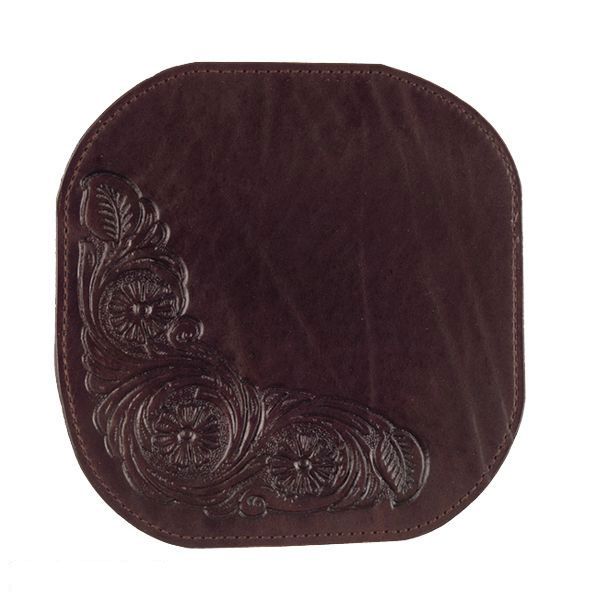 Circle Y Basketweave Flank Cinch with Billets