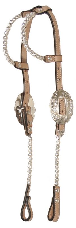 Cirle Y Athens Show Headstall