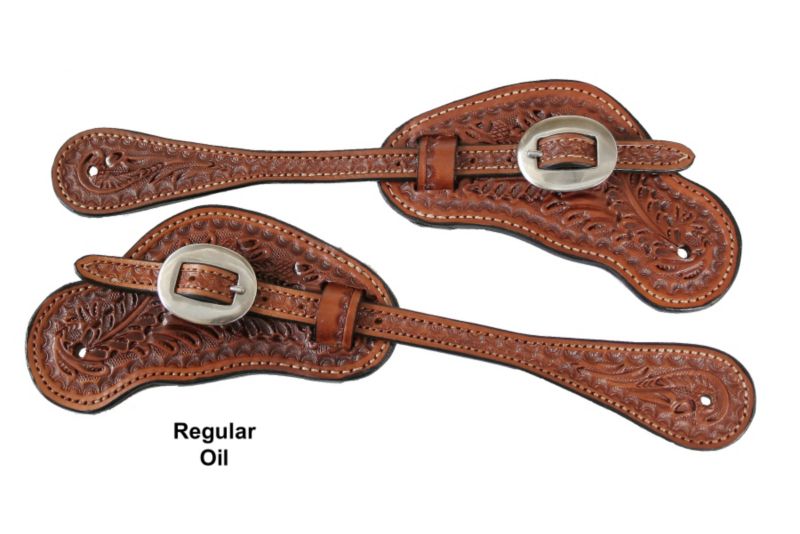 Circle Y Acorn Tool Spur Straps
