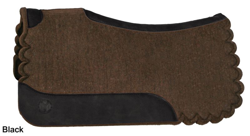 Circle Y Scallop Cho Wool Felt Pad