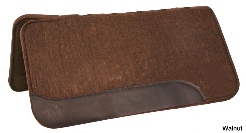 Circle Y Vented Brown Wool Pad