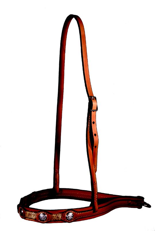 Circle Y Scalloped Rawhide Noseband