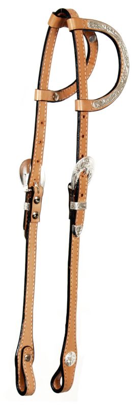 Circle Y Silver Double Ear Headstall