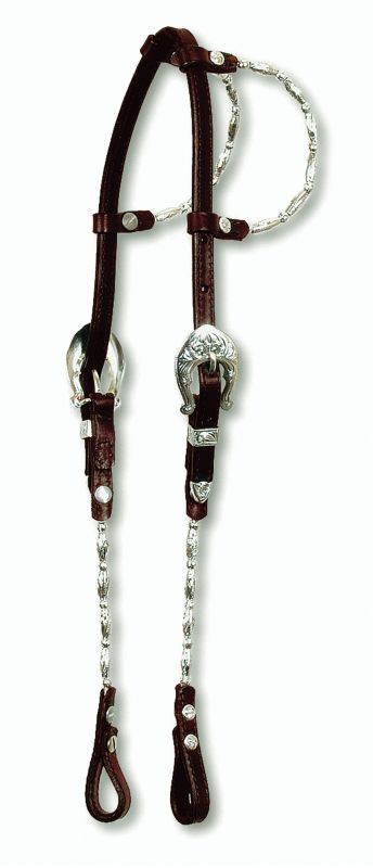 Circle Y Double Ear Arab Ferrule Headstall
