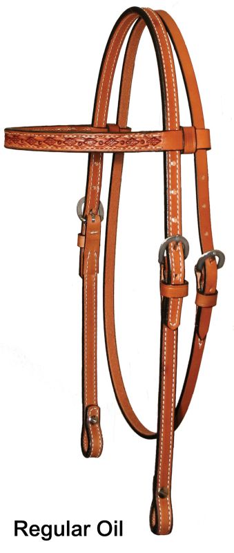 Circle Y Border Tool Browband Headstall