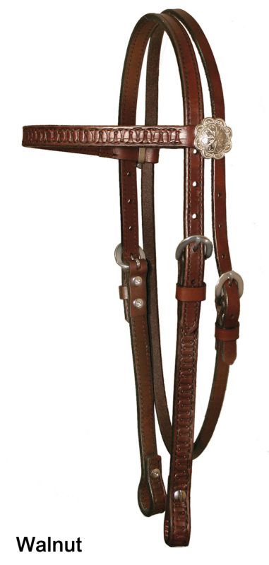 Circle Y Snake Tool Browband Headstall