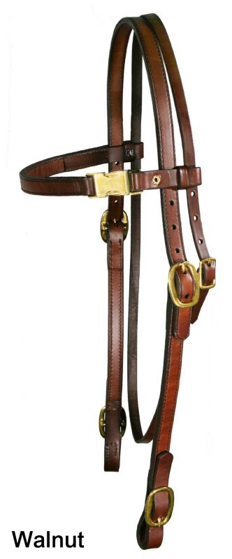 Circle Y Mule Buckle Browband Headstall