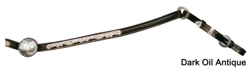 Circle Y Raised L Arabian Breast Collar